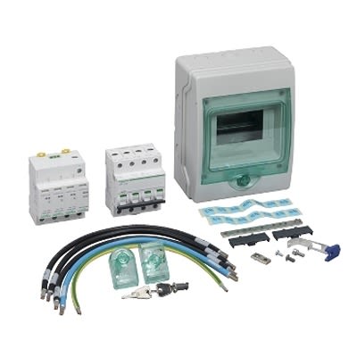 Schneider Electric, Acti9 Surge Arrester 400 V ac Maximum Voltage Rating 8kA Maximum Surge Current Surge Arrester