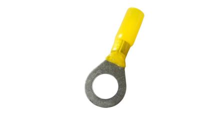 nVent RAYCHEM B-106 Series Yellow Yes Female Spade Connector, Ring Terminal