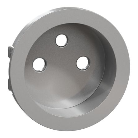 Schneider Electric S530 Grey Plug Socket, 2P + E Poles