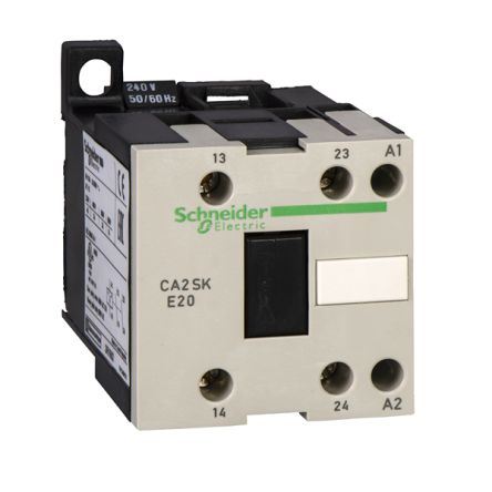 Schneider Electric Current Monitoring Relay, DPST, DIN Rail