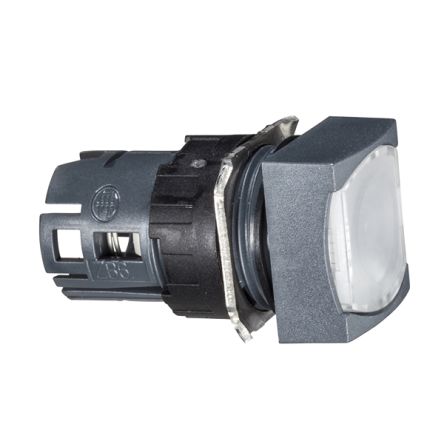 Schneider Electric Harmony XB6 Series Selector Switch Head, 16mm Cutout, White Handle