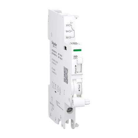 Schneider Electric Auxiliary Contact, 1 Contact, 1 C/O, DIN Rail, Acti9 Acti9