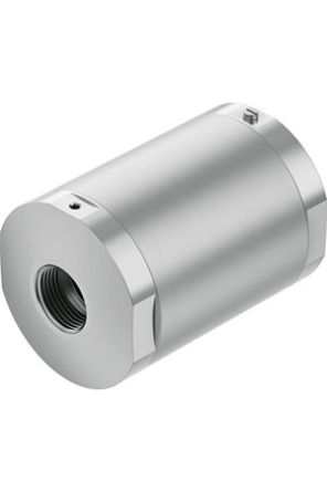 Festo VZQA-C-M22C Series Threaded Pinch Valve, G 1 Inlet Port x G 1 Female Outlet Port, VZQA-C-M22C-25-GG-V2V4S1-2