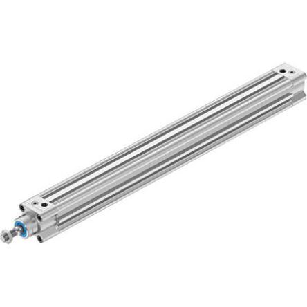Festo Pneumatic Piston Rod Cylinder - DSBC-32-400-D3-PPVA-N3, 32mm Bore, 400mm Stroke, DSBC Series, Double Acting