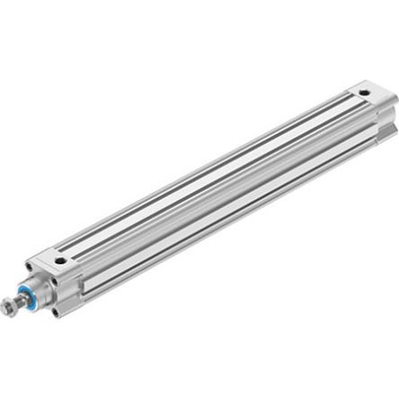 Festo Pneumatic Piston Rod Cylinder - DSBC-40-400-D3-PPSA-N3, 40mm Bore, 400mm Stroke, DSBC Series, Double Acting