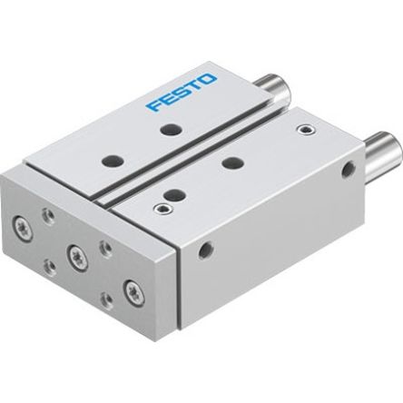 Festo Pneumatic Guided Cylinder - DFM-32-80-P-A-GF-F1A, 32mm Bore, 80mm Stroke, DFM Series, Double Acting