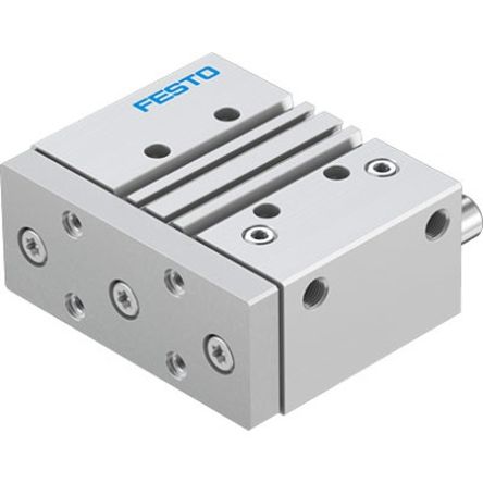Festo Pneumatic Guided Cylinder - DFM-50-50-P-A-KF-F1A, 50mm Bore, 50mm Stroke, DFM Series, Double Acting