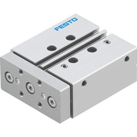 Festo Pneumatic Guided Cylinder - DFM-16-30-P-A-GF-F1A, 16mm Bore, 30mm Stroke, DFM Series, Double Acting