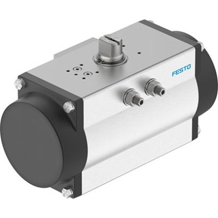 Festo DFPD Series 8 bar Single Action Pneumatic Rotary Actuator, 90° Rotary Angle