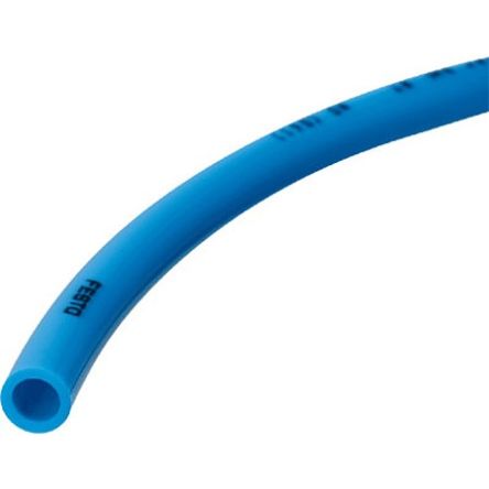 Festo PAN TPE, Flexible Tubing, 12mm ID, 16mm OD, Blue