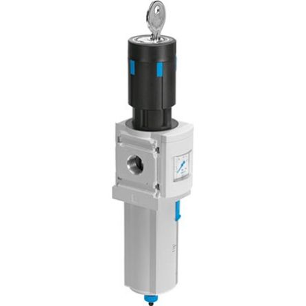 Festo MS6 Filter Regulator, 40μm, G 3/8, Manual, 20 bar, MS6-LFR-3/8-D5-ERM-E11