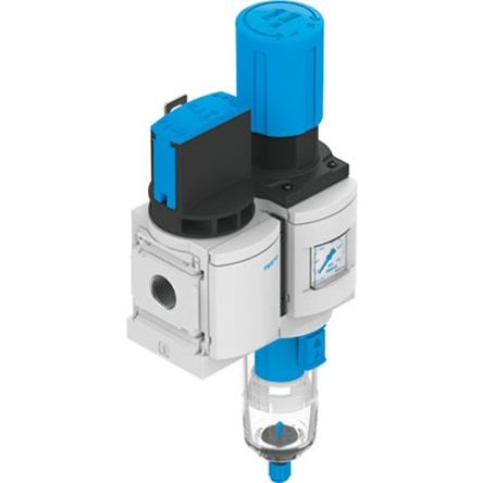 Festo MS6 Filter Regulator, 10 bar, MS6-EM1FR-1/2-D6-C-P-M-AG-MPA-WPE-B