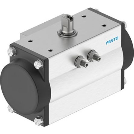 Festo DFPD Series 8 bar Single Action Pneumatic Rotary Actuator, 90° Rotary Angle