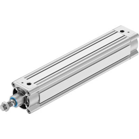 Festo Pneumatic Piston Rod Cylinder - DSBC-80-400-D3-PPVA-N3, 80mm Bore, 400mm Stroke, DSBC Series, Double Acting