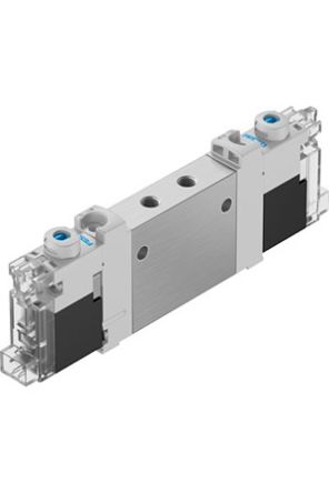 Festo 5/2 Double Solenoid Pneumatic Solenoid Valve - Electrical M5 VUVG Series 24V