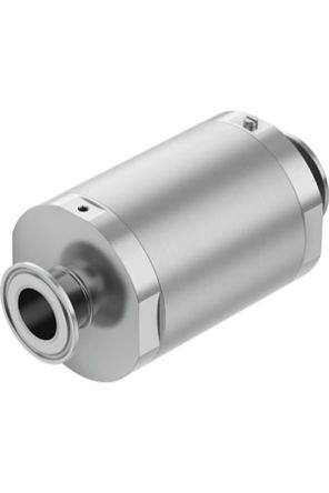 Festo VZQA-C-M22C Series Tube Pinch Valve, 25mm Tube Inlet Port x 25mm Tube Outlet Port, VZQA-C-M22C-25-S5S5-V2V4S1-2