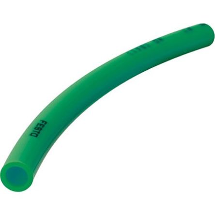 Festo PAN TPE, Flexible Tubing, 7mm ID, 10mm OD, Green
