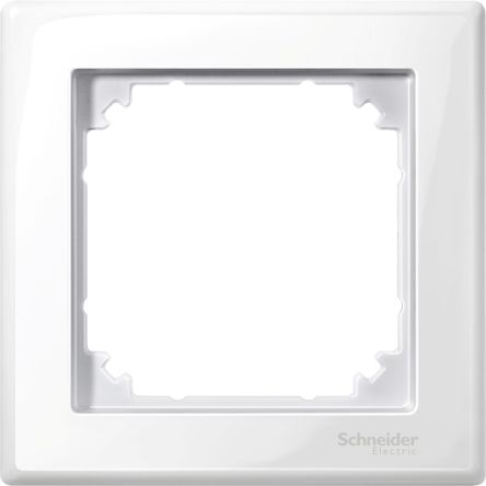 Schneider Electric White 1 Gang Cover Plate