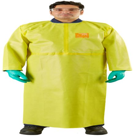 Ansell Yellow Coverall, EN 1073-2, EN 1149-5, EN 14126, XXXXL