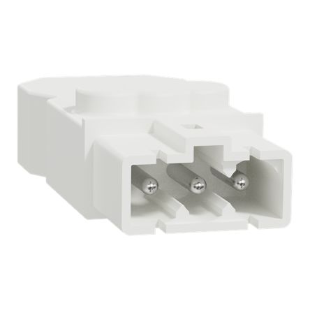 Schneider Electric INS4 Series Connector, 1P + N + E-Pole, Male, Screw Mount, 16A