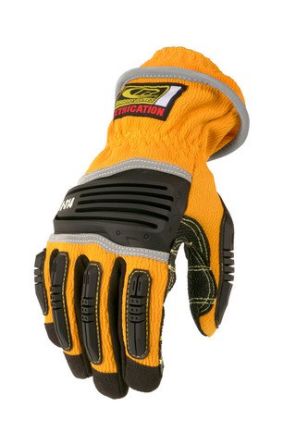 Ansell Ringers R-314 Black Polyester Cut Resistant, Impact Protection Gloves, Size 11, Kevlar Coating