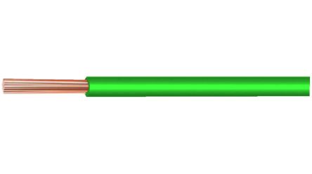 Kabeltronik LIFY Series Green 0.75 mm² Hook Up Wire, 18 AWG, 384 x 0.05 mm, 100m, PVC Insulation, LIFY 0.75 MM GREEN
