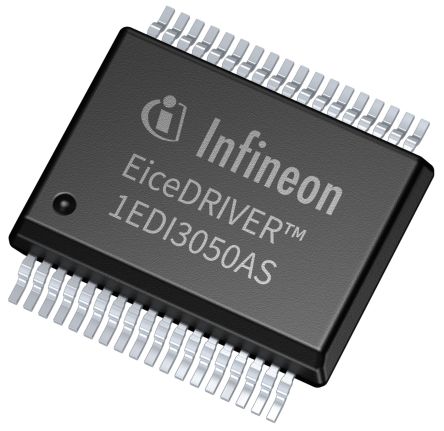 Infineon 1EDI3051ASXUMA1, Isolated Gate Driver 1, 20 A, 4.55 → 5.5V 36-Pin, G-DSO-36