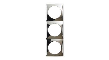 Berker Chrome 3 Gang Frame