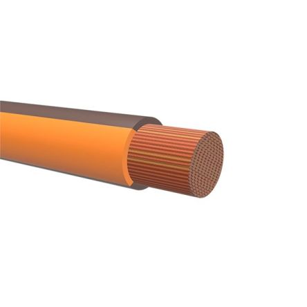 NEMIQ 50992 Series Brown/Orange 0.75 mm² Hook Up Wire, 1, 52m, PVC Insulation, 50992-52-100