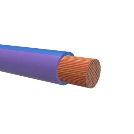 NEMIQ 50992 Series Blue/Purple 0.75 mm² Hook Up Wire, 1, 55m, PVC Insulation, 50992-55-100