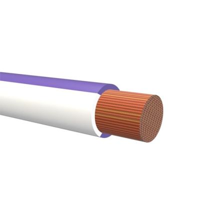 NEMIQ 50992 Series Purple 0.75 mm² Hook Up Wire, 1, 100m, PVC Insulation, 50992-57-100