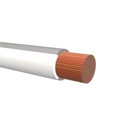NEMIQ 50992 Series Grey/White 0.75 mm² Hook Up Wire, 1, 100m, Polyvinylchloride Insulation, 50992-58-100