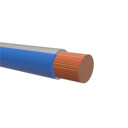 NEMIQ 50992 Series Blue/Grey 0.75 mm² Hook Up Wire, 1, 100m, Polyvinylchloride Insulation, 50992-66-100