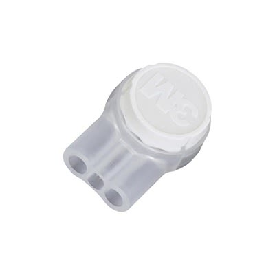 3M, UY2-D Splice Connector, White 26 AWG