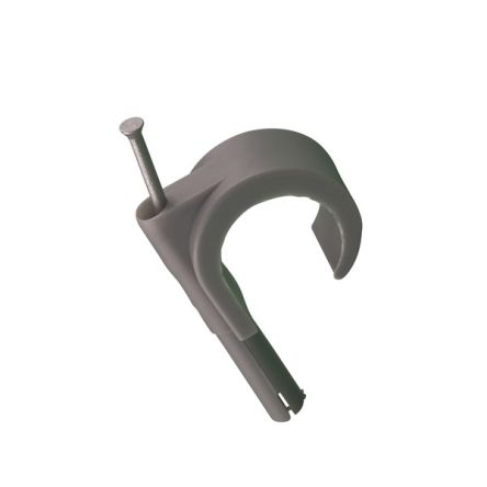 Nelco Grey Polyethylene hose clamp, 22mm Max. Bundle