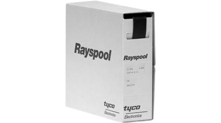 nVent RAYCHEM Adhesive Lined Heat Shrink Tube, Black 3mm Sleeve Dia. x 1.2m Length 3:1 Ratio, RNF-3000 Series