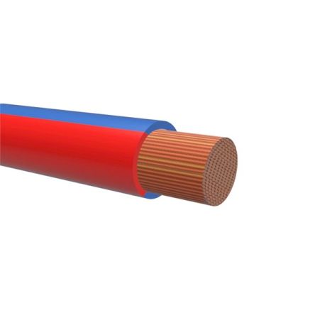 NEMIQ 50992 Series Blue/Red 0.75 mm² Hook Up Wire, 1, 17m, PVC Insulation, 50992-17-100