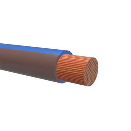 NEMIQ 50992 Series Blue/Brown 0.75 mm² Hook Up Wire, 1, 100m, Polyvinylchloride Insulation, 50992-28-100