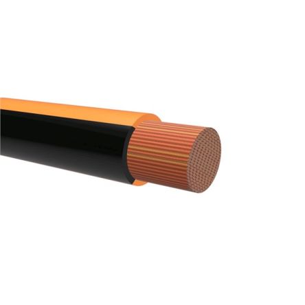 NEMIQ 50992 Series Black/Orange 0.75 mm² Hook Up Wire, 1, 31m, PVC Insulation, 50992-31-100