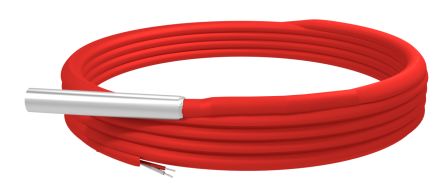 RS PRO PT1000 Temperature Sensor, 6mm Dia, 50mm Long, +200°C Max