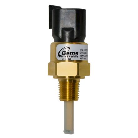 Gems Sensors ULS-200 Series Solid-State Point Level Sensor Level Sensor, PCB Mount, 316L Stainless Steel Body