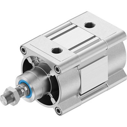 Festo Pneumatic Piston Rod Cylinder - DSBC-100-25-D3-PPSA-N3, 100mm Bore, 25mm Stroke, DSBC Series, Double Acting