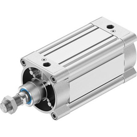 Festo Pneumatic Piston Rod Cylinder - DSBC-125-125-D3-PPVA-N3, 125mm Bore, 125mm Stroke, DSBC Series, Double Acting