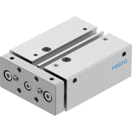 Festo Pneumatic Guided Cylinder - DFM-16-20-B-PPV-A-GF, 16mm Bore, 20mm Stroke, DFM Series, Double Acting