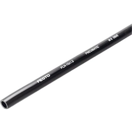 Festo PLN PE, Hose Pipe, 10mm ID, 14mm OD, Black