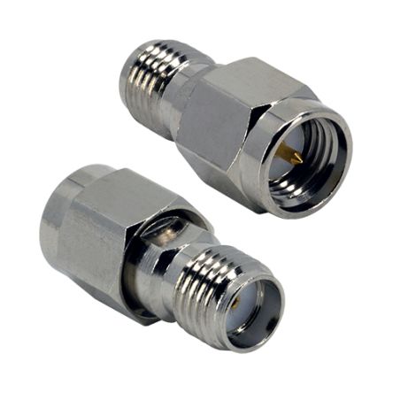 Siretta Straight Coaxial Adapter SMA Socket to SMA Plug
