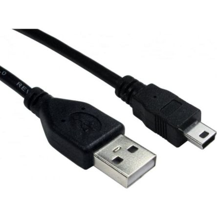 RS PRO USB 2.0, Male USB A to Male Mini USB B, 480Mbps, 20cm