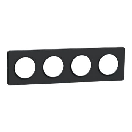 Schneider Electric Anthracite Interface Unit, 4 Gang, s5