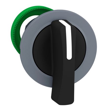 Schneider Electric ZB5 Series 2 Position Selector Switch Head, 30.5mm Cutout