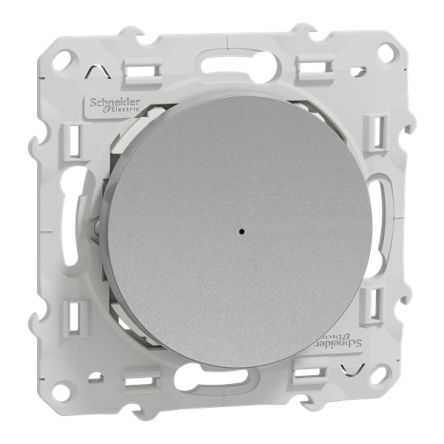 Schneider Electric Grey Push Button Light Switch, s5